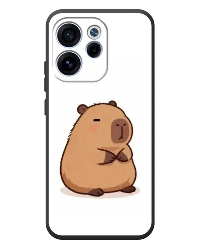 Чехол для OPPO Reno 15 FS с картинкой «Толстенькая капибара»
