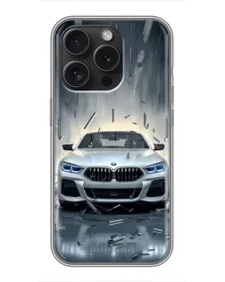 Чехол для OPPO Reno 15 Pro Mini с картинкой «BMW в свете фар»