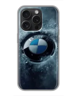 Чехол для OPPO Reno 15 Pro Mini с картинкой «Логотип BMW — лед»
