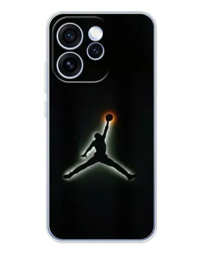 Чехол для OPPO Reno 15 Pro с картинкой «Jordan Gradient Logo»