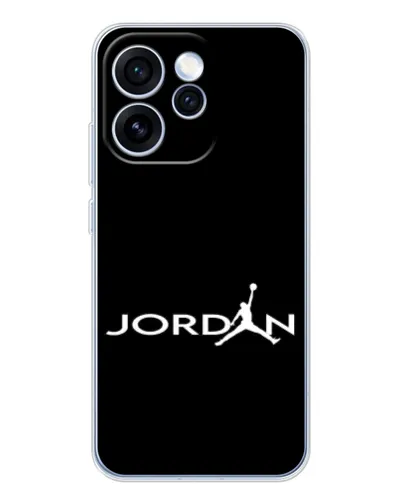 Чехол для OPPO Reno 15 Pro с картинкой «Jordan White Logo»