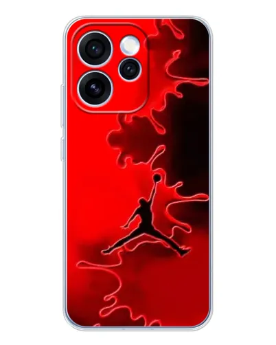 Чехол для OPPO Reno 15 Pro с картинкой «Jordan Red Smoke»