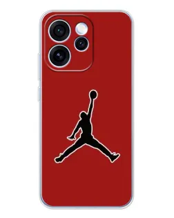 Чехол для OPPO Reno 15 Pro с картинкой «Jordan Red Back»
