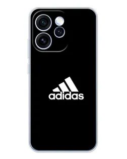 Чехол для OPPO Reno 15 Pro с картинкой «Черная классика Adidas»