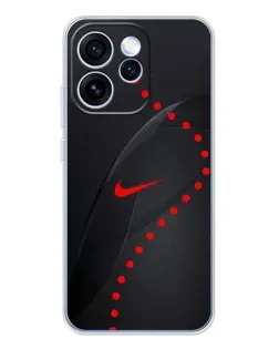 Чехол для OPPO Reno 15 Pro с картинкой «Абстрактный дизайн Nike»