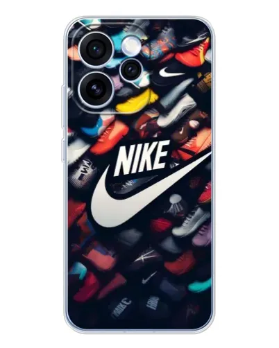 Чехол для OPPO Reno 15 Pro с картинкой «Коллекция кроссовок Nike» Чехол для OPPO Reno 15 Pro с картинкой «Коллекция кроссовок Nike»