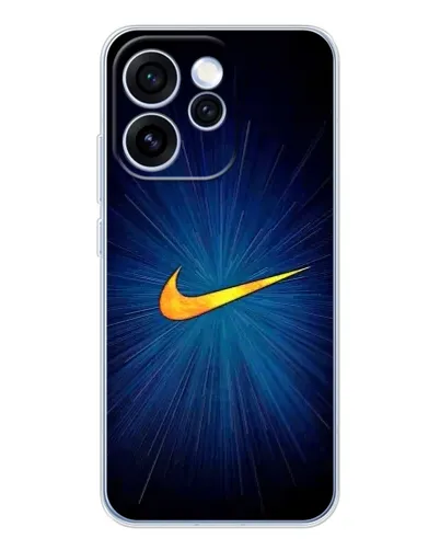 Чехол для OPPO Reno 15 Pro с картинкой «Синий пульс Nike» Чехол для OPPO Reno 15 Pro с картинкой «Синий пульс Nike»