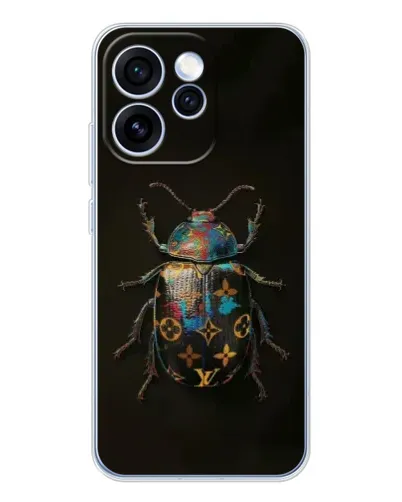 Чехол для OPPO Reno 15 Pro с картинкой «LV — мраморный принт»
