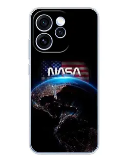 Чехол для OPPO Reno 15 Pro с картинкой «Земля из космоса NASA» Чехол для OPPO Reno 15 Pro с картинкой «Земля из космоса NASA»