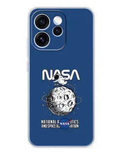 Чехол для OPPO Reno 15 Pro с картинкой «NASA — лунная миссия» Чехол для OPPO Reno 15 Pro с картинкой «NASA — лунная миссия»