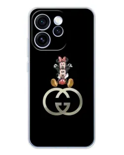 Чохол для OPPO Reno 15 Pro з картинкою «Мінні Маус на лого» Чохол для OPPO Reno 15 Pro з картинкою «Мінні Маус на лого»