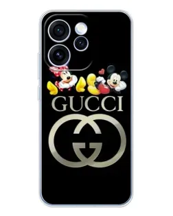 Чохол для OPPO Reno 15 Pro з картинкою «Gucci — герої Disney» Чохол для OPPO Reno 15 Pro з картинкою «Gucci — герої Disney»