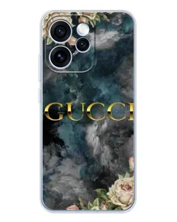 Чохол для OPPO Reno 15 Pro з картинкою «Абстрактні квіти Gucci» Чохол для OPPO Reno 15 Pro з картинкою «Абстрактні квіти Gucci»