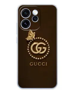 Чохол для OPPO Reno 15 Pro з картинкою «Gucci — золотий метелик» Чохол для OPPO Reno 15 Pro з картинкою «Gucci — золотий метелик»