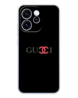 Чохол для OPPO Reno 15 Pro з картинкою «Gucci — червоний градієнт» Чохол для OPPO Reno 15 Pro з картинкою «Gucci — червоний градієнт»