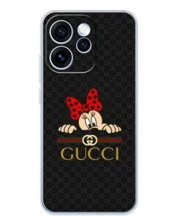 Чохол для OPPO Reno 15 Pro з картинкою «Мінні Маус Gucci — чорний» Чохол для OPPO Reno 15 Pro з картинкою «Мінні Маус Gucci — чорний»