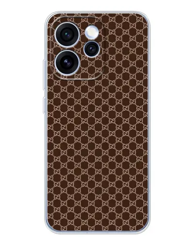 Чехол для OPPO Reno 15 Pro с картинкой «Gucci — шоколадная сетка» Чехол для OPPO Reno 15 Pro с картинкой «Gucci — шоколадная сетка»