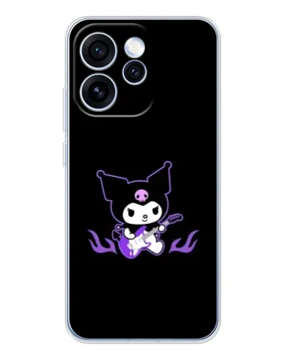 Чехол для OPPO Reno 15 Pro с картинкой «Электрическая Kuromi»