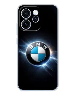 Чехол для OPPO Reno 15 Pro с картинкой «BMW — неоновое сияние» Чехол для OPPO Reno 15 Pro с картинкой «BMW — неоновое сияние»