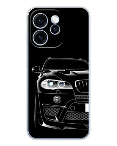 Чехол для OPPO Reno 15 Pro с картинкой «Темный силуэт BMW» Чехол для OPPO Reno 15 Pro с картинкой «Темный силуэт BMW»