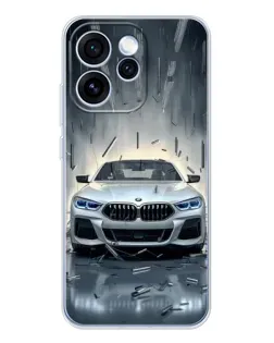 Чехол для OPPO Reno 15 Pro с картинкой «BMW в свете фар» Чехол для OPPO Reno 15 Pro с картинкой «BMW в свете фар»