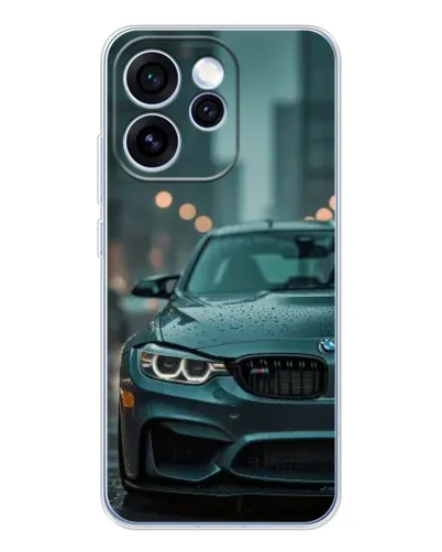 Чехол для OPPO Reno 15 Pro с картинкой «BMW в огнях города» Чехол для OPPO Reno 15 Pro с картинкой «BMW в огнях города»