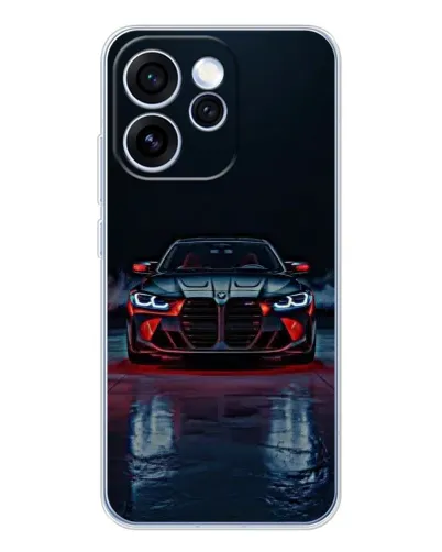 Чехол для OPPO Reno 15 Pro с картинкой «BMW на мокрой дороге» Чехол для OPPO Reno 15 Pro с картинкой «BMW на мокрой дороге»