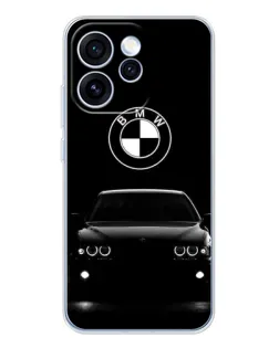 Чехол для OPPO Reno 15 Pro с картинкой «BMW — взгляд из темноты» Чехол для OPPO Reno 15 Pro с картинкой «BMW — взгляд из темноты»