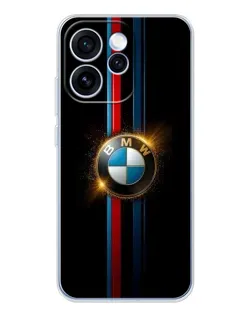 Чехол для OPPO Reno 15 Pro с картинкой «BMW M-Power неон» Чехол для OPPO Reno 15 Pro с картинкой «BMW M-Power неон»