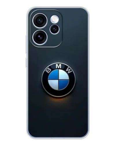 Чехол для OPPO Reno 15 Pro с картинкой «Логотип BMW — минимализм» Чехол для OPPO Reno 15 Pro с картинкой «Логотип BMW — минимализм»