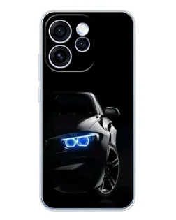 Чехол для OPPO Reno 15 Pro с картинкой «BMW — ночной взгляд» Чехол для OPPO Reno 15 Pro с картинкой «BMW — ночной взгляд»