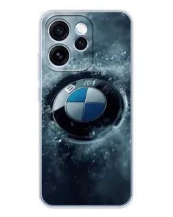 Чехол для OPPO Reno 15 Pro с картинкой «Логотип BMW — лед» Чехол для OPPO Reno 15 Pro с картинкой «Логотип BMW — лед»