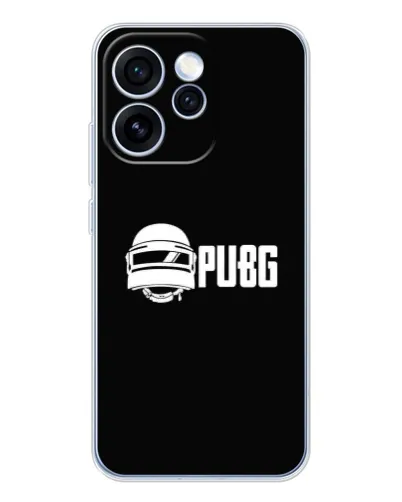 Чехол для OPPO Reno 15 Pro с картинкой «PUBG — классический лого»