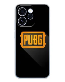 Чехол для OPPO Reno 15 Pro с картинкой «PUBG — рамка лого»