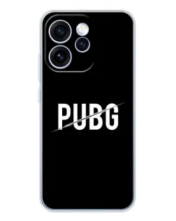 Чехол для OPPO Reno 15 Pro с картинкой «PUBG — белый логотип»