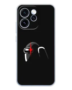 Чехол для OPPO Reno 15 Pro с картинкой «Among Us шлем»