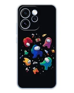Чехол для OPPO Reno 15 Pro с картинкой «Among Us космос»