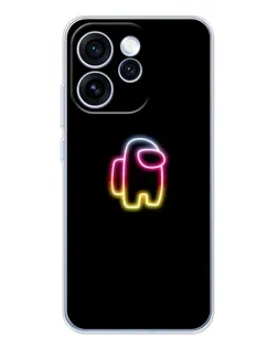 Чехол для OPPO Reno 15 Pro с картинкой «Among Us градиент»