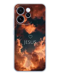 Чехол для OPPO Reno 15 Pro с картинкой «Сияние Имени Jesus» Чехол для OPPO Reno 15 Pro с картинкой «Сияние Имени Jesus»
