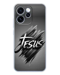 Чехол для OPPO Reno 15 Pro с картинкой «Надпись Jesus Graffiti»