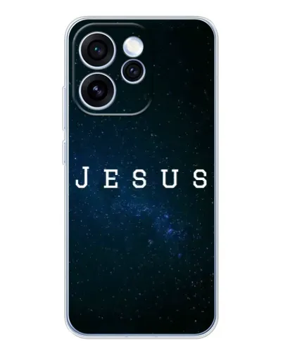 Чехол для OPPO Reno 15 Pro с картинкой «Звездное небо Jesus» Чехол для OPPO Reno 15 Pro с картинкой «Звездное небо Jesus»