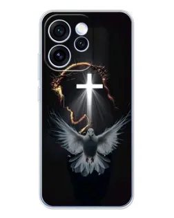 Чехол для OPPO Reno 15 Pro с картинкой «Голубь и Свет»