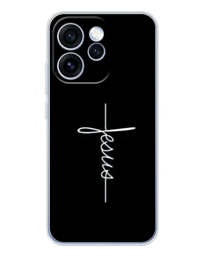 Чехол для OPPO Reno 15 Pro с картинкой «Тонкая линия веры» Чехол для OPPO Reno 15 Pro с картинкой «Тонкая линия веры»