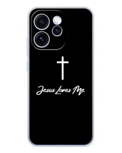 Чехол для OPPO Reno 15 Pro с картинкой «Иисус любит тебя»