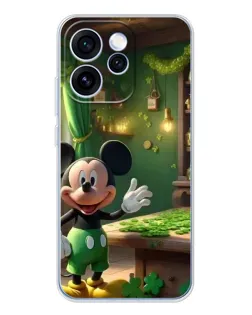 Чехол для OPPO Reno 15 Pro с картинкой «Микки в мастерской»