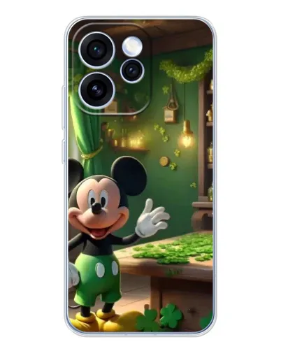 Чехол для OPPO Reno 15 Pro с картинкой «Микки в мастерской» Чехол для OPPO Reno 15 Pro с картинкой «Микки в мастерской»