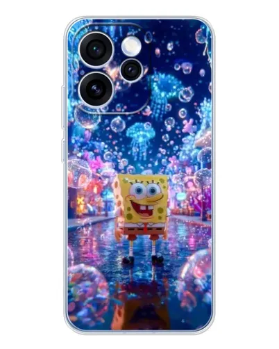 Чехол для OPPO Reno 15 Pro с картинкой «Неоновый океан»