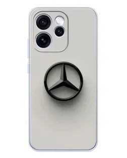Чехол для OPPO Reno 15 Pro с картинкой «Mercedes Maybach стиль»