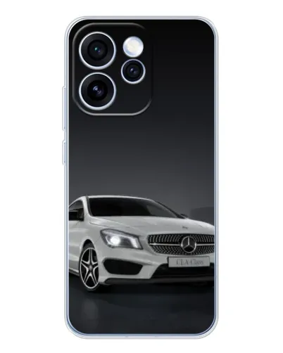 Чехол для OPPO Reno 15 Pro с картинкой «Mercedes AMG GT Silver»