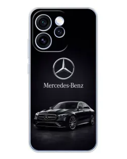 Чехол для OPPO Reno 15 Pro с картинкой «Mercedes — решетка радиатора»